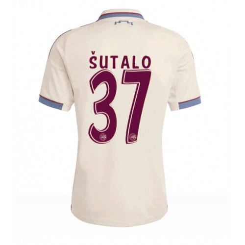 Ajax Josip Sutalo #37 Terza Maglia 2025-26 Manica Corta Ajax Josip Sutalo #37 Terza Maglia 2025-26 Manica Corta